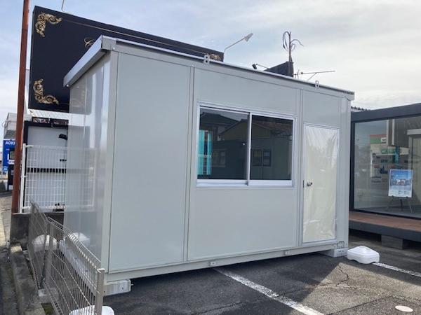 群馬県前橋店/展示場の中古ユニットハウス・プレハブ・コンテナハウスCT-41J(2.83坪)の本体の外観