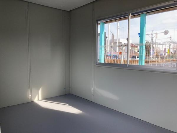 群馬県前橋店/展示場の中古ユニットハウス・プレハブ・コンテナハウスCT-41J(2.83坪)の本体の内観