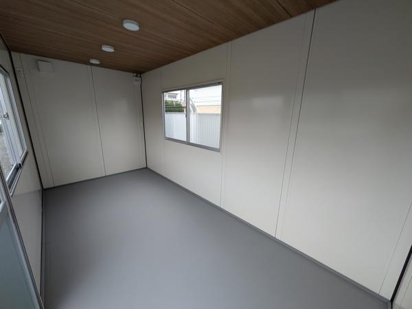愛媛県松山出張所/総合展示場の新棟ユニットハウス・プレハブ・コンテナハウス47MSL(3.02坪)の本体の内観