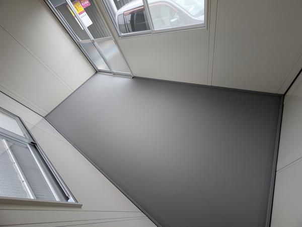 愛媛県松山出張所/総合展示場の新棟ユニットハウス・プレハブ・コンテナハウス47MSL(3.02坪)の本体の内観