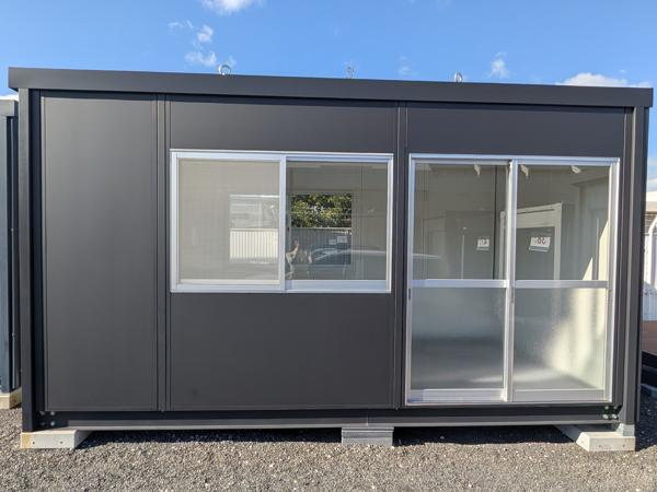 愛媛県松山出張所/総合展示場の新棟ユニットハウス・プレハブ・コンテナハウス47MSL(3.02坪)の本体の外観