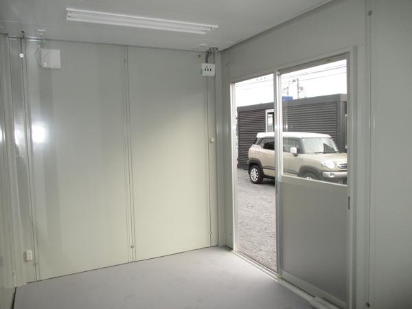 埼玉県加須店/展示場の中古ユニットハウス・プレハブ・コンテナハウスCT-41J(2.83坪)の本体の内観