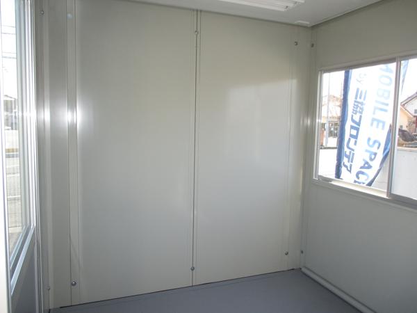 埼玉県加須店/展示場の中古ユニットハウス・プレハブ・コンテナハウスCT-32J(2.16坪)の本体の内観