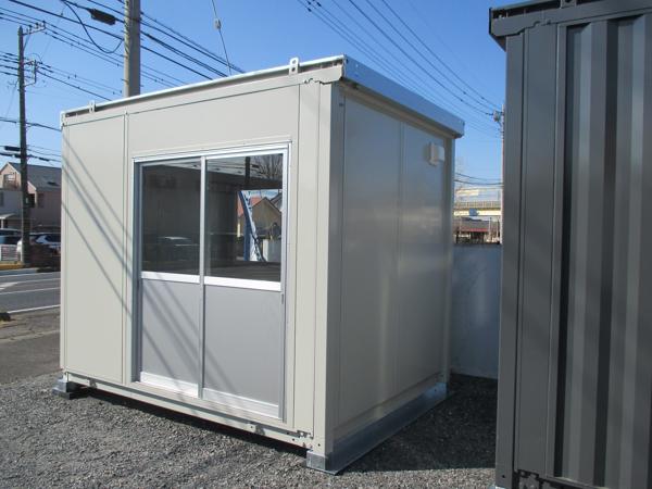 埼玉県加須店/展示場の中古ユニットハウス・プレハブ・コンテナハウスCT-32J(2.16坪)の本体の外観