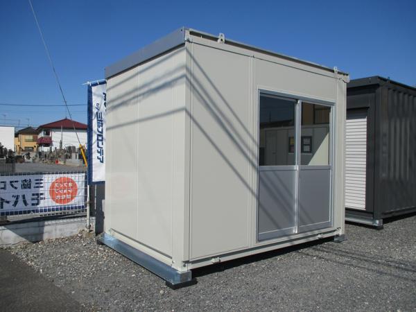 埼玉県加須店/展示場の中古ユニットハウス・プレハブ・コンテナハウスCT-32J(2.16坪)の本体の外観