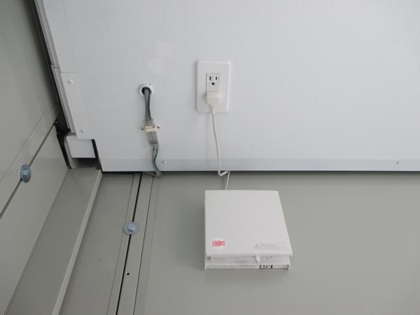 埼玉県加須店/展示場の中古ユニットハウス・プレハブ・コンテナハウスCT-32J(2.16坪)の各設備の換気扇