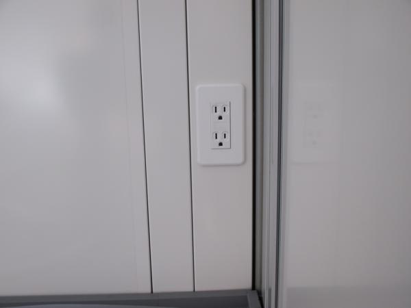 埼玉県加須店/展示場の新棟ユニットハウス・プレハブ・コンテナハウス47MSL(3.02坪)の各設備のコンセント