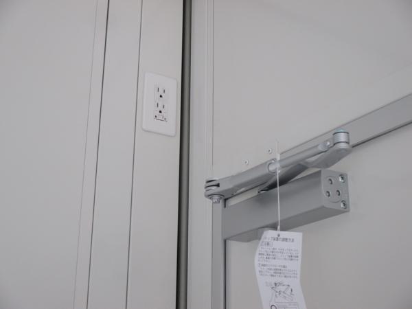 埼玉県加須店/展示場の新棟ユニットハウス・プレハブ・コンテナハウス47MSL(3.02坪)の各設備のコンセント