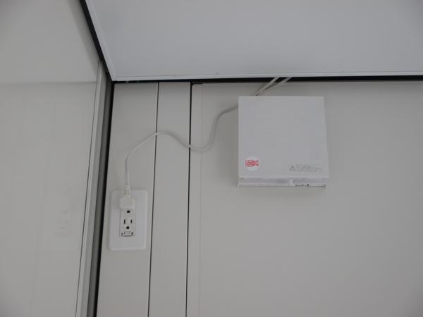 埼玉県加須店/展示場の新棟ユニットハウス・プレハブ・コンテナハウス47MSL(3.02坪)の各設備の換気扇