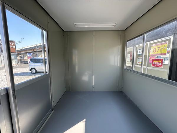 千葉県木更津店/展示場の中古ユニットハウス・プレハブ・コンテナハウスCT-32J(2.16坪)の本体の内観