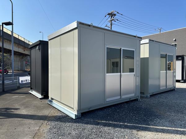 千葉県木更津店/展示場の中古ユニットハウス・プレハブ・コンテナハウスCT-32J(2.16坪)の本体の外観