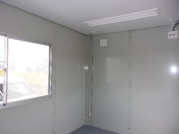 静岡県新富士総合展示場の中古ユニットハウス・プレハブ・コンテナハウスCT-41J(2.83坪)の本体の内観