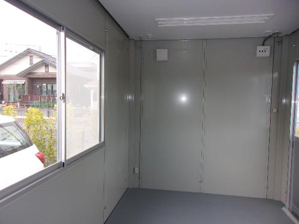 静岡県新富士総合展示場の中古ユニットハウス・プレハブ・コンテナハウスCT-41J(2.83坪)の本体の内観