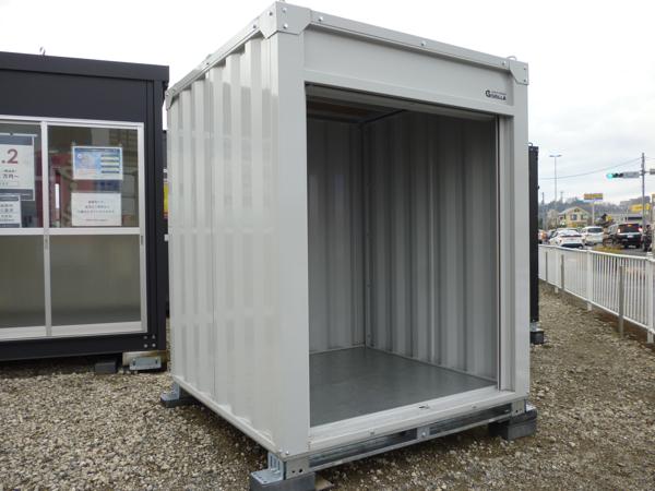 東京都日野店/展示場の新棟ユニットハウス・プレハブ・コンテナハウスGORILLA(0.94坪)の本体の外観