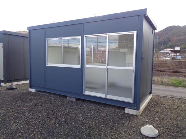 岡山県津山店/展示場の新棟ユニットハウス・プレハブ・コンテナハウス47MSL(3.02坪)の本体の外観