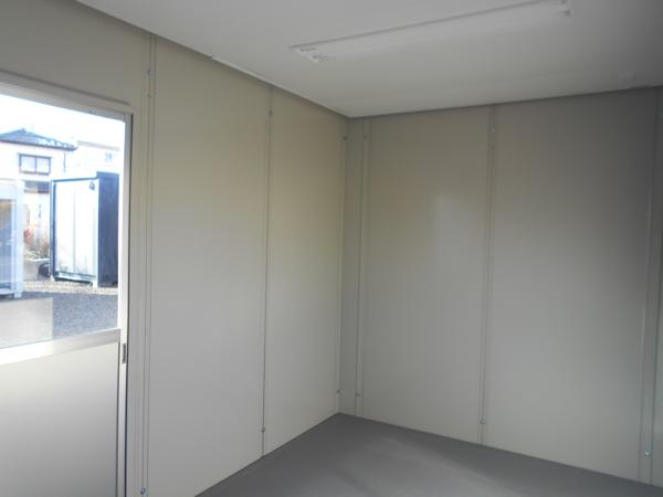 福島県須賀川店/展示場の中古ユニットハウス・プレハブ・コンテナハウスCT-41J(2.83坪)の本体の内観