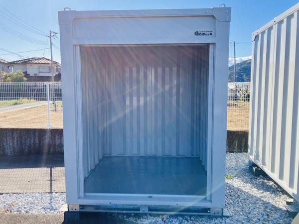 高知県土佐店/展示場の新棟ユニットハウス・プレハブ・コンテナハウスGORILLA(0.94坪)の本体の外観