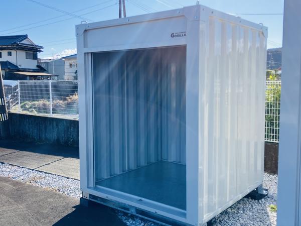 高知県土佐店/展示場の新棟ユニットハウス・プレハブ・コンテナハウスGORILLA(0.94坪)の本体の外観