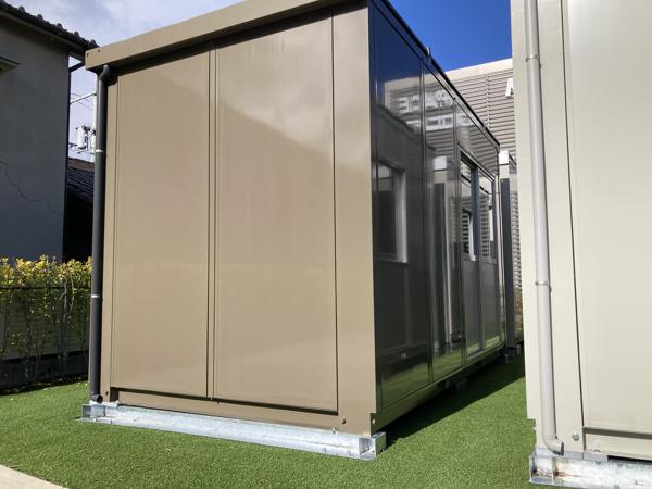 奈良県奈良店/展示場の中古ユニットハウス・プレハブ・コンテナハウスCT-41J(2.83坪)の本体の外観