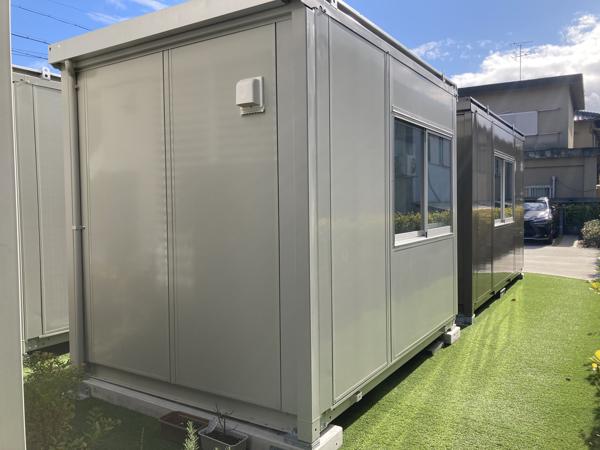 奈良県奈良店/展示場の中古ユニットハウス・プレハブ・コンテナハウスCT-32J(2.16坪)の本体の外観