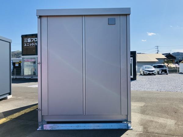 高知県土佐店/展示場の新棟ユニットハウス・プレハブ・コンテナハウス38MSL(2.43坪)の本体の外観