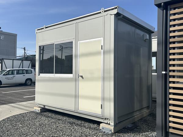 鹿児島県薩摩川内店/展示場の中古ユニットハウス・プレハブ・コンテナハウスCT-32J(2.16坪)の本体の外観