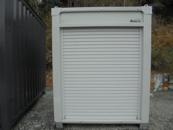 岡山県岡山営業所/展示場の新棟ユニットハウス・プレハブ・コンテナハウスGORILLA(0.94坪)の本体の外観