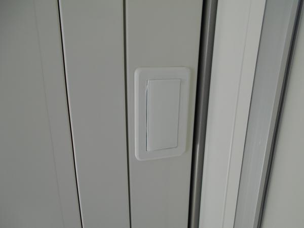 埼玉県朝霞店/展示場の新棟ユニットハウス・プレハブ・コンテナハウス38MSL(2.43坪)の各設備のスイッチ