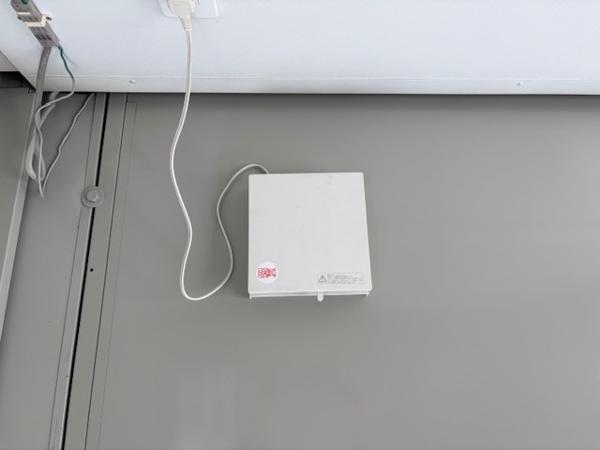 静岡県浜松南総合展示場の中古ユニットハウス・プレハブ・コンテナハウスCT-32J(2.16坪)の各設備の換気扇