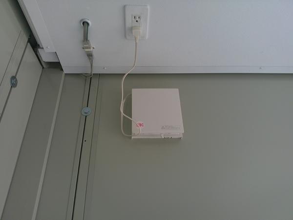 神奈川県小田原店/展示場の中古ユニットハウス・プレハブ・コンテナハウスCT-41J(2.83坪)の各設備の換気扇