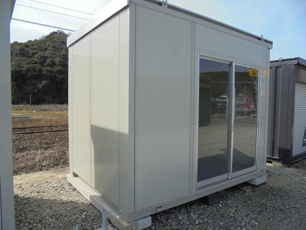 山口県周南店/展示場の中古ユニットハウス・プレハブ・コンテナハウスCT-32J(2.16坪)の本体の外観
