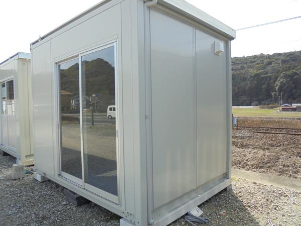 山口県周南店/展示場の中古ユニットハウス・プレハブ・コンテナハウスCT-32J(2.16坪)の本体の外観