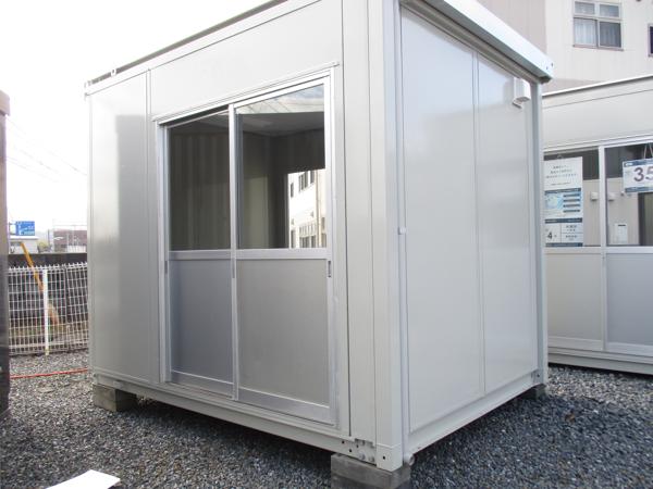 山口県岩国店/展示場の中古ユニットハウス・プレハブ・コンテナハウスCT-32J(2.16坪)の本体の外観