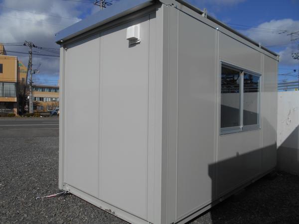 福島県福島店/展示場の中古ユニットハウス・プレハブ・コンテナハウスCT-41J(2.83坪)の本体の外観