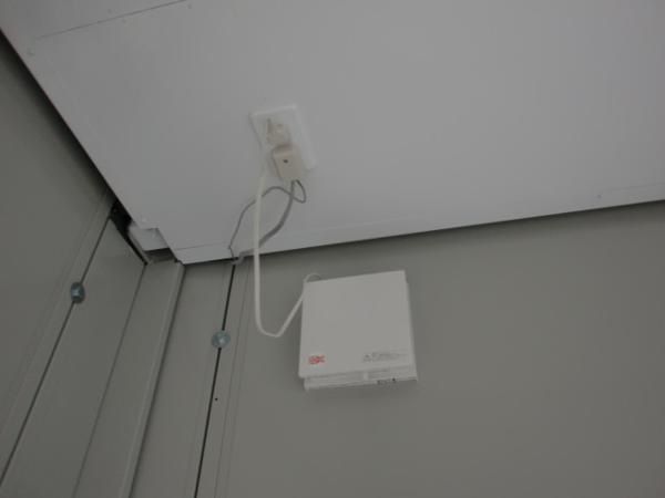 千葉県銚子店/展示場の中古ユニットハウス・プレハブ・コンテナハウスCT-32J(2.18坪)の各設備の換気扇