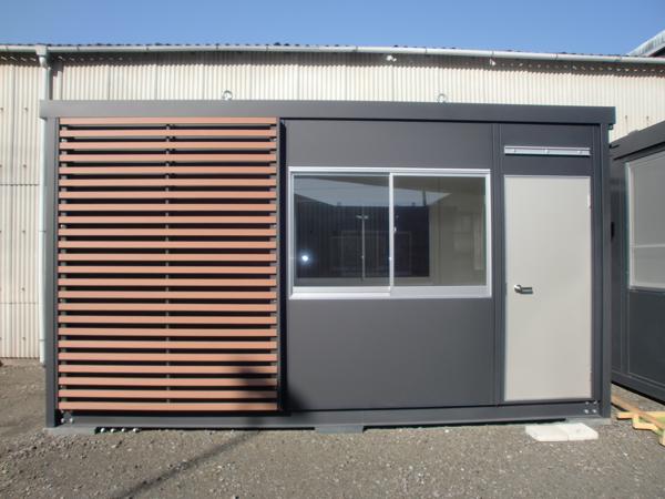 静岡県静岡営業所/展示場の新棟ユニットハウス・プレハブ・コンテナハウス47MSL(3.02坪)の本体の外観