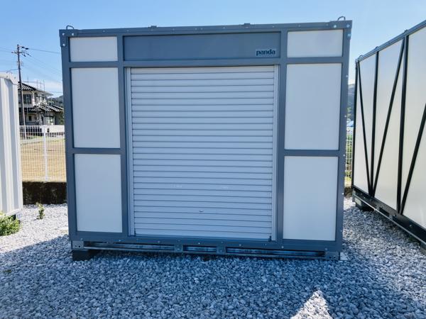 高知県土佐店/展示場の新棟ユニットハウス・プレハブ・コンテナハウスPanda3.0 PS3K(1.60坪)の本体の外観