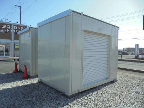 宮城県大崎店/展示場の中古ユニットハウス・プレハブ・コンテナハウスCT-32J(2.16坪)の本体の外観