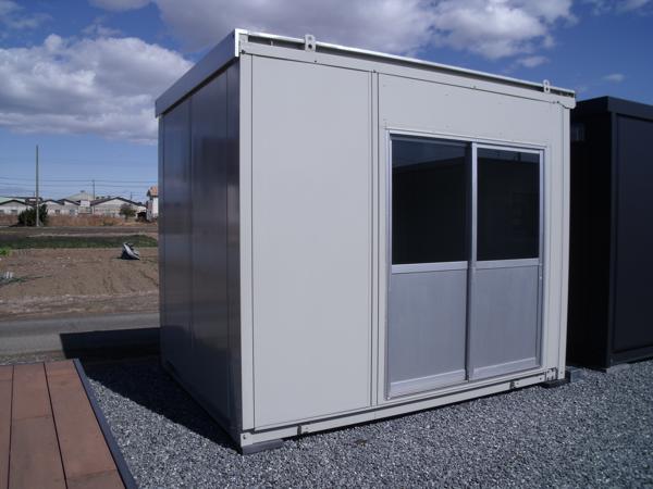 埼玉県花園インター店/展示場の中古ユニットハウス・プレハブ・コンテナハウスCT-32J(2.16坪)の本体の外観