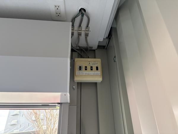 福岡県福岡東店/展示場の中古ユニットハウス・プレハブ・コンテナハウスCT-41JG(2.83坪)の各設備の分電盤