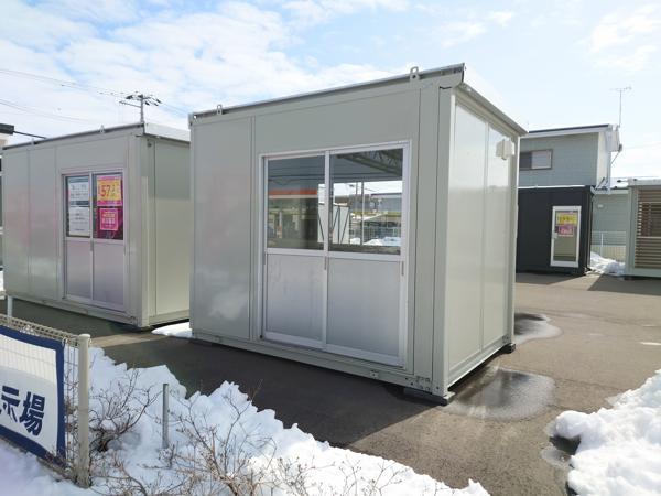 北海道帯広店/展示場の中古ユニットハウス・プレハブ・コンテナハウスCT-32J(2.16坪)の本体の外観