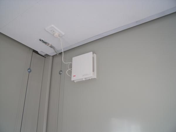 埼玉県花園インター店/展示場の中古ユニットハウス・プレハブ・コンテナハウスCT-41J(2.83坪)の各設備の換気扇