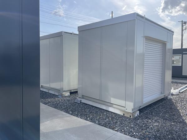 茨城県神栖店/展示場の中古ユニットハウス・プレハブ・コンテナハウスCT-32J(2.16坪)の本体の外観