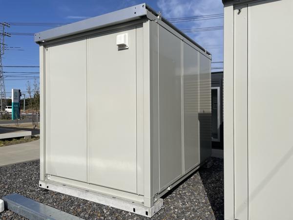 茨城県神栖店/展示場の中古ユニットハウス・プレハブ・コンテナハウスCT-32J(2.16坪)の本体の外観
