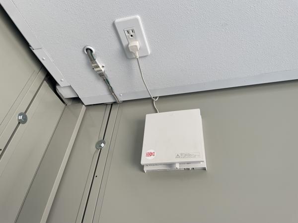 茨城県神栖店/展示場の中古ユニットハウス・プレハブ・コンテナハウスCT-32J(2.16坪)の各設備の換気扇