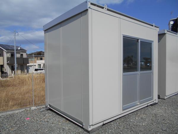福島県いわき四倉店/展示場の中古ユニットハウス・プレハブ・コンテナハウスCT-32J(2.16坪)の本体の外観