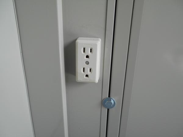 福島県いわき四倉店/展示場の中古ユニットハウス・プレハブ・コンテナハウスCT-32J(2.16坪)の各設備のコンセント