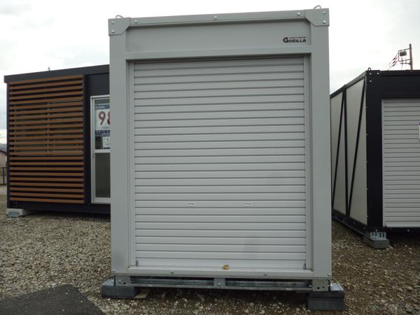 東京都日野店/展示場の新棟ユニットハウス・プレハブ・コンテナハウスGORILLA(0.94坪)の本体の外観