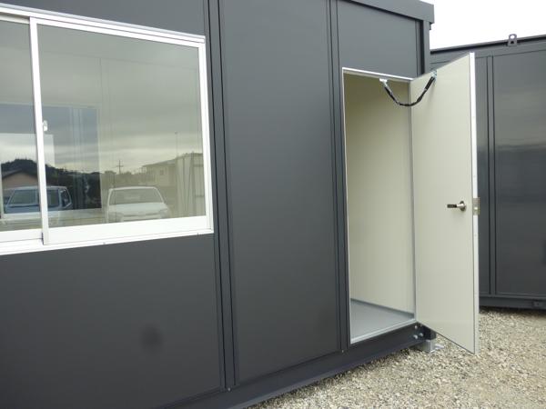 東京都日野店/展示場の新棟ユニットハウス・プレハブ・コンテナハウス47MSL(3.02坪)の本体の外観