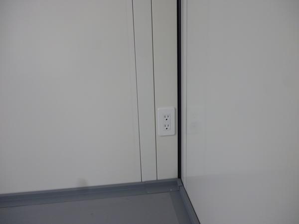 東京都日野店/展示場の新棟ユニットハウス・プレハブ・コンテナハウス47MSL(3.02坪)の各設備のコンセント